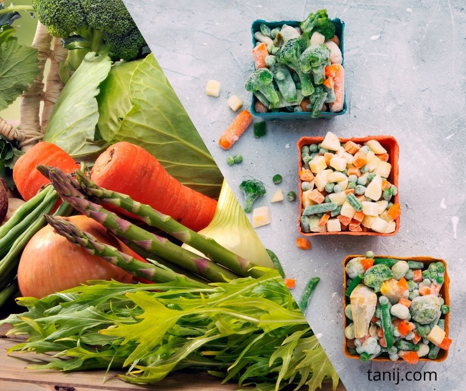 польза замороженных овощей, какие лучше овоощи и фрукты - свежие или замороженные? какие витамины сохраняются при заморозке? какие продукты нельзя хранить в холодильнике