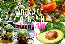 Авокадо польза и калорийность